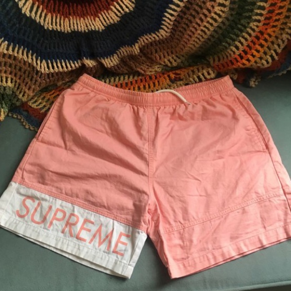 Supreme Banner Shorts